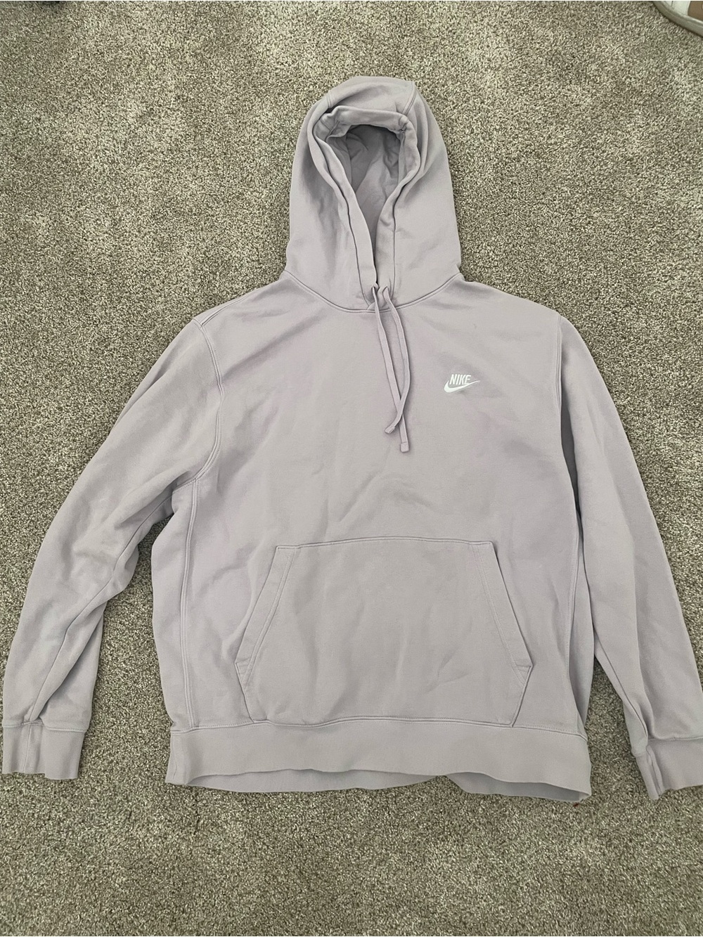 Nike Lavender Gray Pullover Hoodie